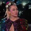Miley Cyrus foi entrevistada por Jimmy Kimmel nesta quarta-feira, 26 de agosto de 2015