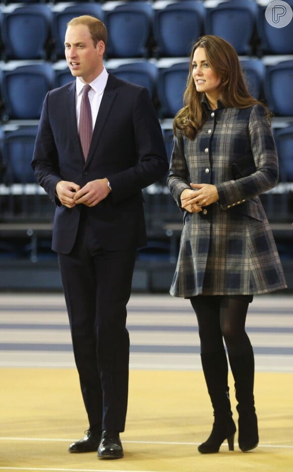 Príncipe William e Kate Middleton moram no palácio de Kensington