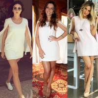 Thaila Ayala, Giovanna Lancellotti e Giovanna Ewbank usam mesmo vestido. Compare