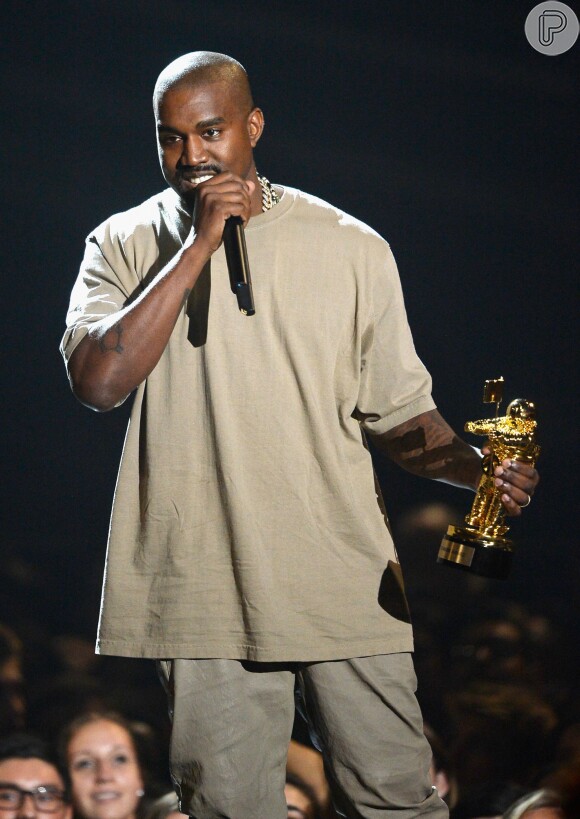 Kanye West revelou o seu desejo de ser presidente dos Estados Unidos após ter ganhado uma homenagem no palco do Video Music Awards, no último domingo, 30 de agosto de 2015