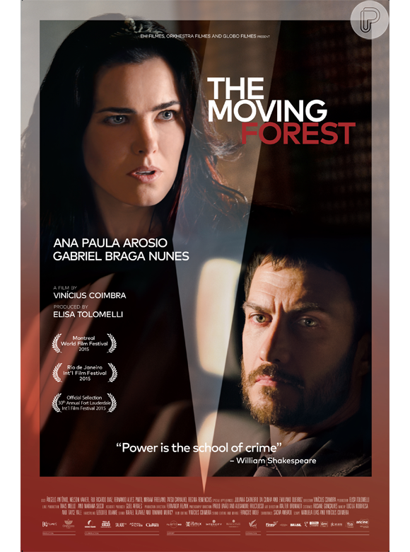 O filme 'Floresta que se Move' terá pré-estreia internacional no 39th Montreal World Film Festival nesta quarta-feira, 02 de setembro de 2015