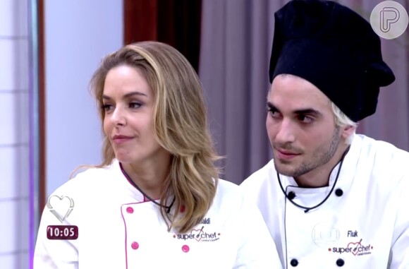 Fiuk e Bianca Rinaldi completam o trio de finalistas do 'Super Chef Celebridades', do 'Mais Você'