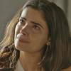 Toia (Vanessa Giácomo) pede que Juliano (Cauã Reymond) desista da vingança e como ele se recusa, ela pede um tempo, na novela 'A Regra do Jogo'