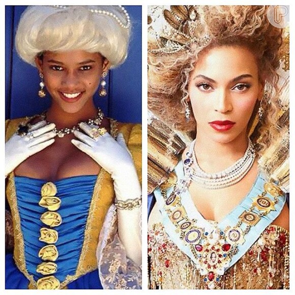 No dia do aniversário de Beyoncé, Taís Araújo desejou os parabéns no Instagram e se comparou a estrela com sua personagem de 1996, Xica da Silva. 'Um dia chego lá', escreveu a atriz nesta sexta, 4 de setembro de 2015