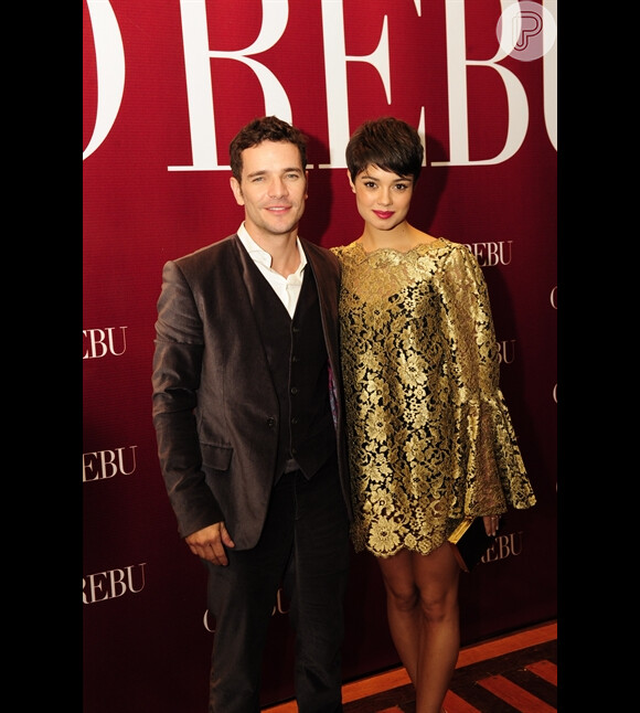 Os atores se conheceram nos bastidores da série 'O Rebu', da Globo, em 2014