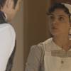 Anita (Leticia Persiles) é rejeitada por Roberto (Rômulo Estrela) ao anunciar que está grávida dele, na novela 'Além do Tempo', em setembro de 201