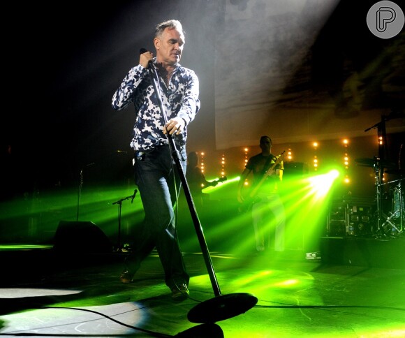 Morrissey é o ex-vocalista e líder da banda The Smiths