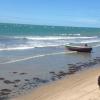 Camila Pitanga fotografou alguns momentos da viagem e mostra a Praia de Peroba