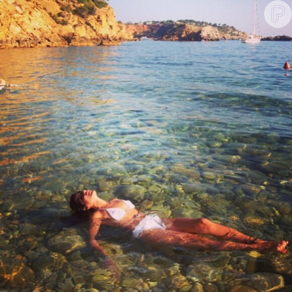 Karen Couto, a chef carioca que dispensou uma noite com Leonardo DiCaprio em Ibiza, posta foto da viagem no Instagram