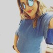 Jéssica Costa, namorada de Sandro Pedroso, mostra barriga de 6 meses de gravidez