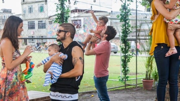 'I Love Paraisópolis': Mari, Ben, Grego e Margot selam a paz em família. Fotos!