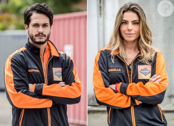 Raphael Vianna e Daniella Cicarelli estão fora do 'Desafiados'