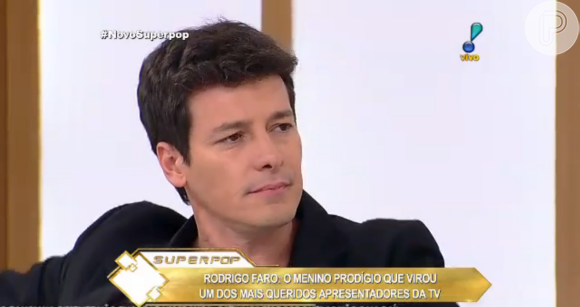 Rodrigo Faro também falou sobre a família que formou com sua mulher, a ex-modelo Vera Viel, e suas três filhas