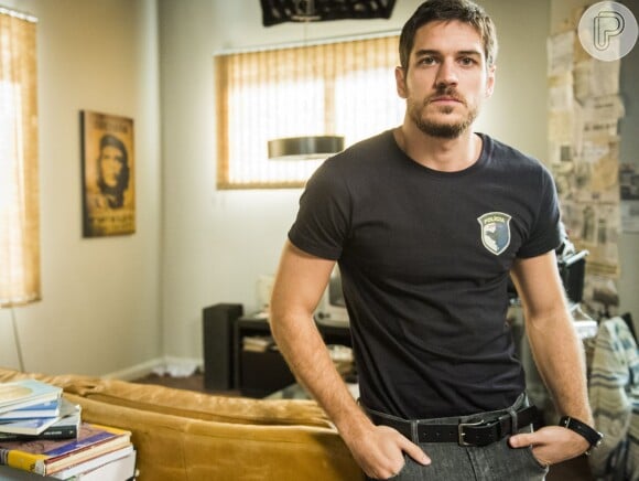 Marco Pigossi vive o policial Dante em 'A Regra do Jogo'