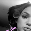 Bruna Marquezine brincou ao aparecer se arrumando no Snapchat