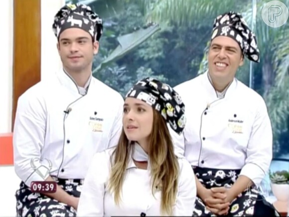 Sidney Sampaio é um dos participantes do reality show do 'Mais Você', 'Super Chef'