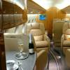 Gulfstream G200 tem capacidade para transportar de 8 a 10 pessoas