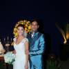 Franciele Almeida e Diego Grossi, ex-participantes do 'BBB14', se casaram no Rio de Janeiro, na noite desta quinta-feira, 12 de novembro de 2015. Vestido da noiva custou R$ 12 mil