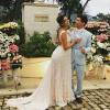 Grávida de seis meses, Sophie Charlotte se casou com Daniel de Oliveira em 6 de dezembro de 2015, na Igreja de São Francisco Xavier, em Niterói, no Rio de Janeiro