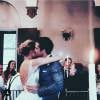 Nathan Kress, da série 'iCarly', e London Elise Moore se casaram em Los Angeles (EUA), neste domingo, 15 de novembro de 2015