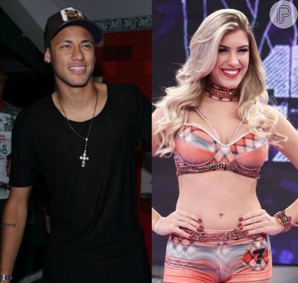 Neymar e Lorena Improta juntos mais uma vez. A bailarina do Faustão foi flagrada na companhia do jogador de futebol em um restaurante em Salvador, no último fim de semana