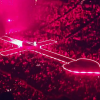 Madonna e o palco da turnê 'Rebel Heart' em Estocolmo