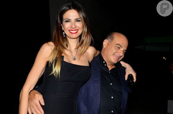 Luciana Gimenez e o marido, Marcelo de Carvalho, vice-presidente da RedeTV