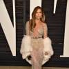 No Vanity Fair Oscar Party 2015, Jennifer Lopez foi luxuosa de Zuhair Murad