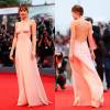 Uma diva veste Prada! Dakota Johnson, protagonista de '50 Tons de Cinza', foi deslumbrante ao 3º dia do Festival de Veneza, em setembro