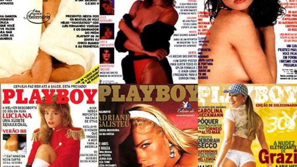 'Playboy' sai de circulação em 2016. Relembre capas mais vendidas e polêmicas!