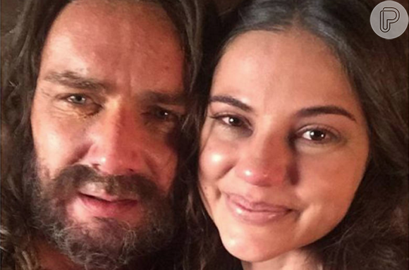 Petrônio Gontijo e Gabriela Durlo se emocionaram com a morte de Eliseba em 'Os Dez Mandamentos'