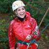 Kate Middleton mostrou boa forma ao praticar rapel no Norte de Gales