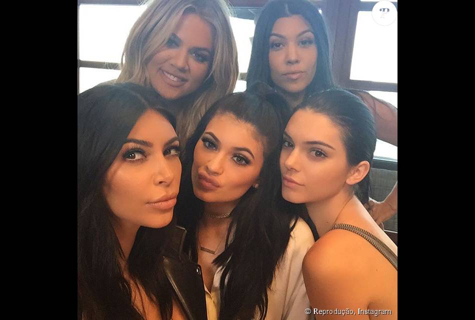 Kendall E Kylie São Meias Irmãs De Kim Khloé E Kourtney