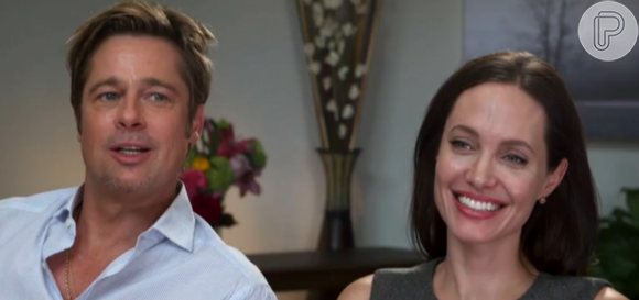 Angelina Jolie e Brad Pitt atuam juntos no filme 'À Beira Mar'