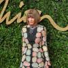 A fashionista Anna Wintour, editora-chefe da Vogue, conferiu British Fashion Awards