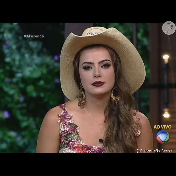 A Fazendeira da Semana, Rayanne Morais, votou em Ana Paula Minerato ...