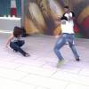 Fátima Bernardes caiu sentada ao jogar capoeira no 'Encontro'