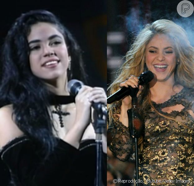 Do Bau Veja Fotos De Shakira Em Apresentacoes Na Tv No Comeco Da Carreira Purepeople