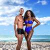 Cris Vianna e Paulo Zulu fotografaram juntos para uma campanha de moda praia em Jurerê Internacional, Florianópolis