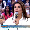 Mara Maravilha esteve no palco do 'Domingo Show', neste domigo, 29 de novembro de 2015 e comentou sobre todas as polêmicas em que se envolveu no reality show 'A Fazenda 8'
