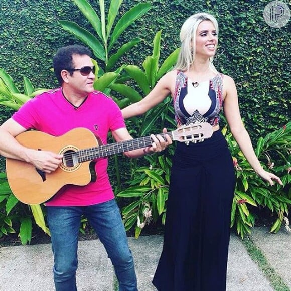 Ximbinha e Thábata já gravaram o primeiro disco juntos no início de novembro, no Recife, sede da antiga banda do guitarrista, a Calypso