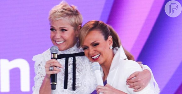 No Teleton 2015, fãs comentaram encontro de Xuxa e Eliana: 'Momento épico'
