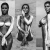 Kim Kardashian mostra o resultado do ensaio nu fotografado no deserto