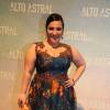 A atriz Simone Gutierrez antes de emagrecer os 37 Kg nas novelas 'Alto Astral'