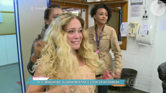 Susana Vieira mostra o resultado do cabelo após a transformação