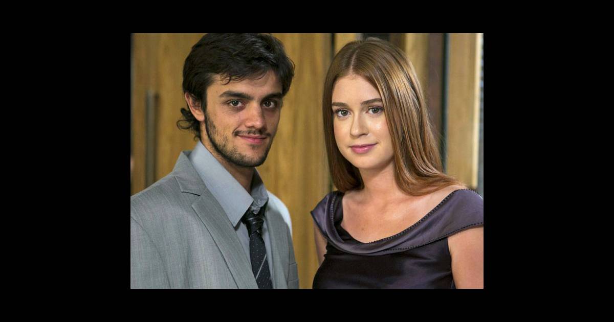 Eliza (Marina Ruy Barbosa) tem dificuldade para posar para ...