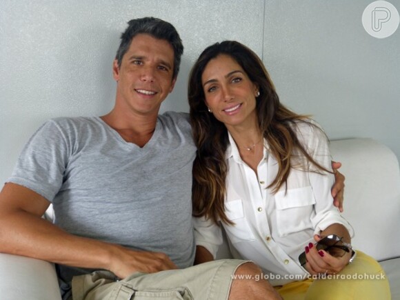 Ao contrário do personagem mulherengo, Márcio Garcia é casado com a nutricionista Andrea Santa Rosa