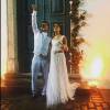 A felicidade dos noivos Sophie Charlotte e Daniel de Oliveira