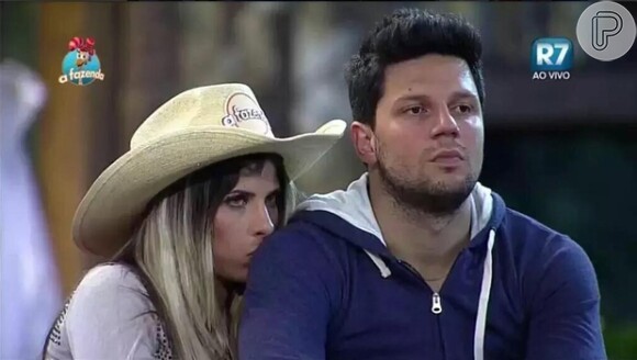 Ana Paula Minerato e Thiago Sevo namoraram em 'A Fazenda 8'