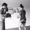 Fernanda Souza pratica muay thai para tonificar o corpo